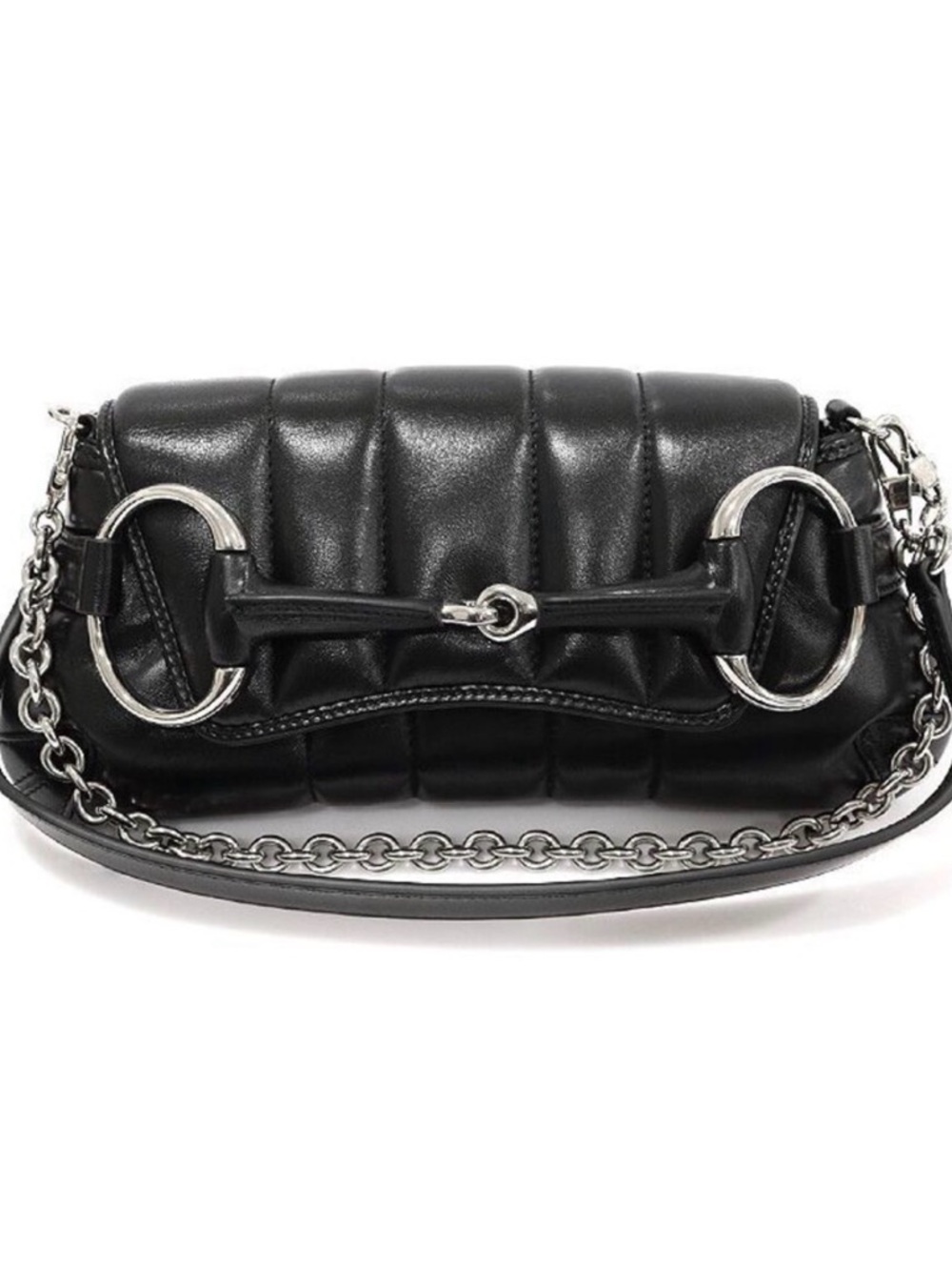 Gucci Horsebit Quilted Chain Shoulder Bag  BNWT, Full set.